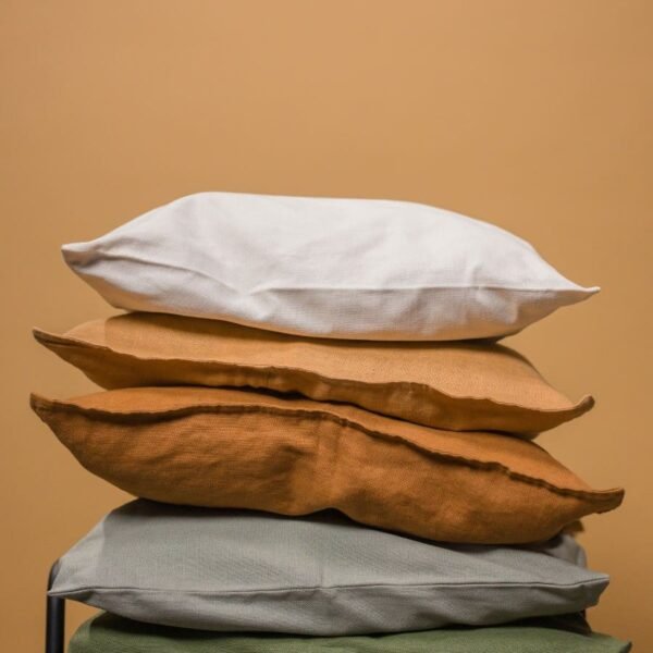 Linen pillows