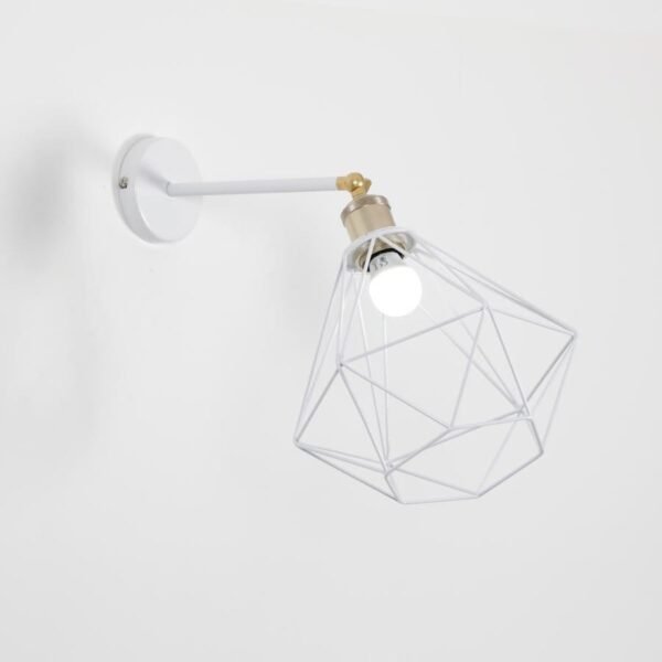Framed wall lamp