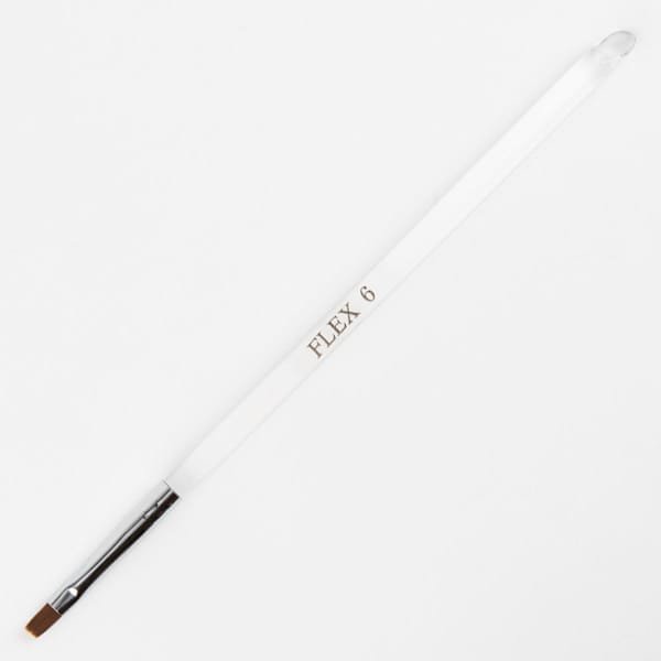 Flex Gel Brush Clear Handle - #6?