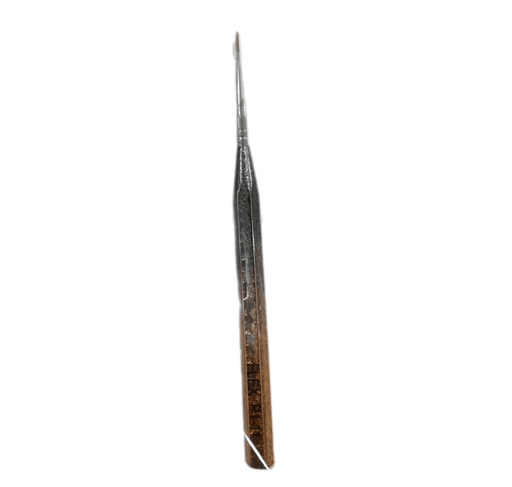 Flex Gel Brush - SILVER ROSE Handle - Pointy P1-11?