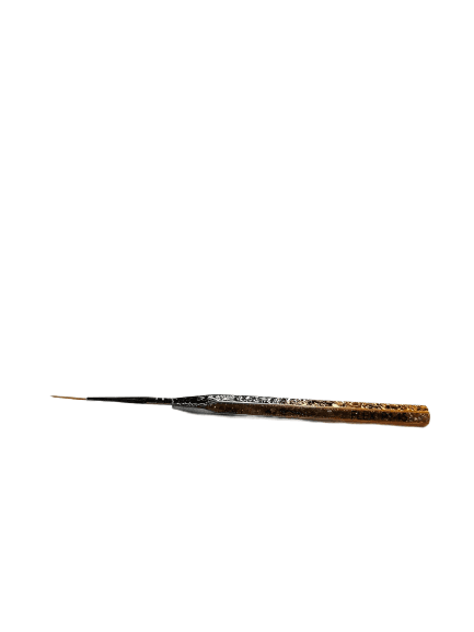 Flex Gel Brush - SILVER ROSE Handle - Pointy P1-15?