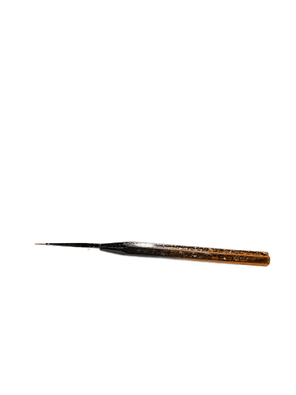 Flex Gel Brush - SILVER ROSE Handle - Pointy P1-7