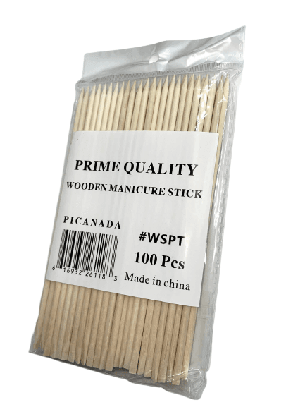 Wood Waxing Stick POINTY - LONG (100 pcs)