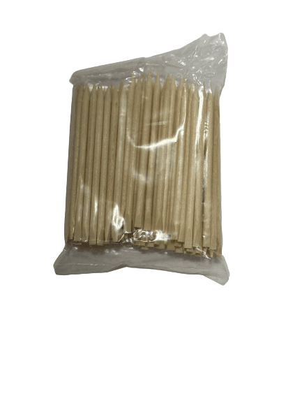 Wood Waxing Stick POINTY - SHORT (100 pcs)