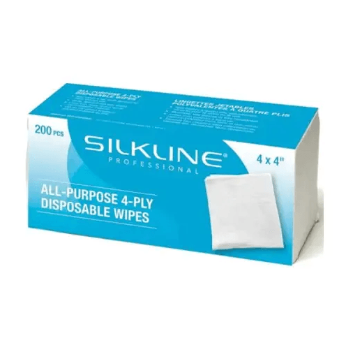 Silkline - 4x4 - All Purpose 4-Ply Disposable Wipes (200 Pcs)