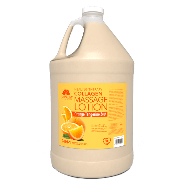 La Palm - Massage Lotion - Orange Tangerine Zest - Gal?