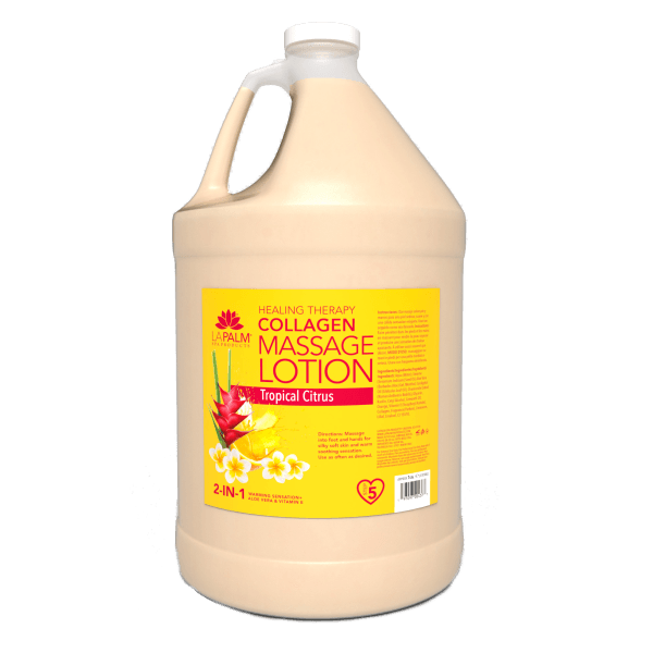 La Palm - Massage Lotion - Tropical Citrus - Gal?
