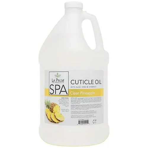 La Palm - Cuticle Oil - Clear Pineapple - Gal