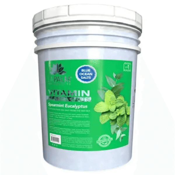 La Palm - Sea Spa Salts - Spearmint Eucalyptus - Bucket (5 Gal) 