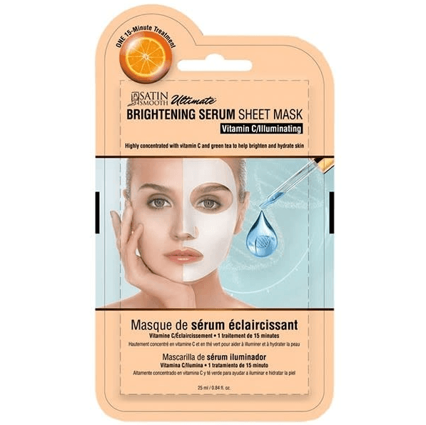 Satin Smooth - Sheet Mask - BRIGHTENING SERUM