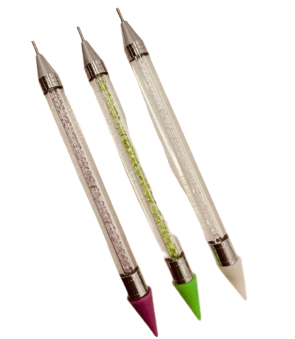 Rhinestone Pen Picker W/ Diamond Clear Handle - All Colors