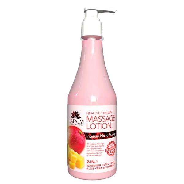 La Palm - Massage Lotion - Intense Island Mango - 8 oz