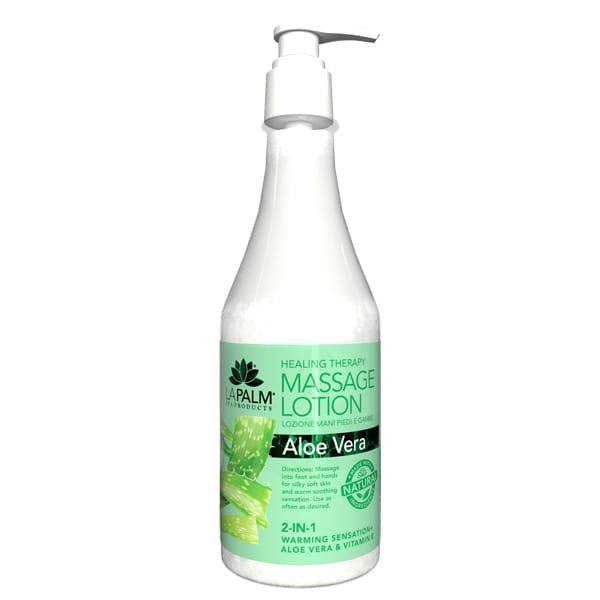 La Palm - Massage Lotion - Aloe Vera - 8 oz