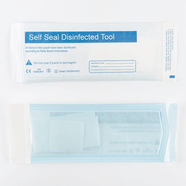 Self Seal Disinfectant Storage Pouch - Single (200 pcs)