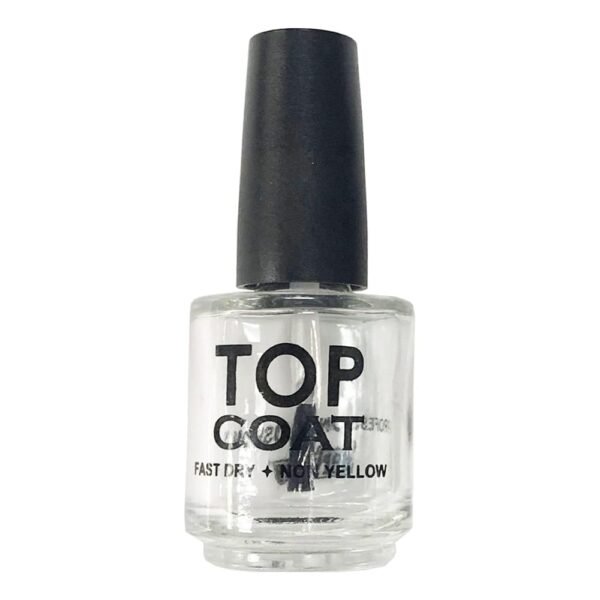 Empty Clear Bottle 0.5 oz - Top Coat