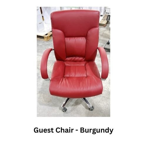 Guest Chair - Burgundy