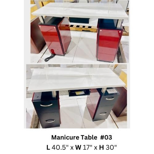 Manicure Table 03 Tommy Single