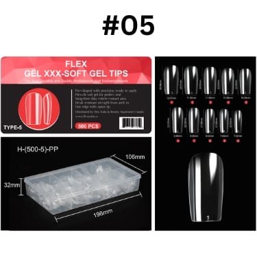 Flex - Soft Gel Tips 05