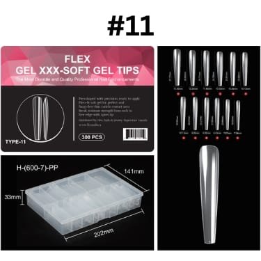 Flex - Soft Gel Tips 11